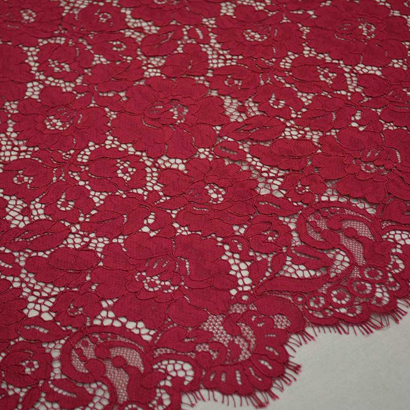 Eyelash Lace Lace Fabric Placement Floral for Apparel Wholesale Suppli 17